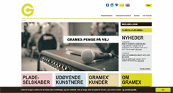 Desktop Screenshot of gramex.dk